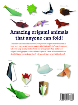 Паперова книга «Fun and Easy Origami Animals», автор Майкл Г. Лафосс - фото №2 - мініатюра