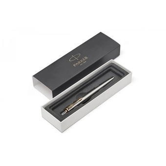  «Шариковая ручка Parker Jotter 17 SS GT BP Трезубец (16 032_TR)», бренда Parker - фото №3 - миниатюра