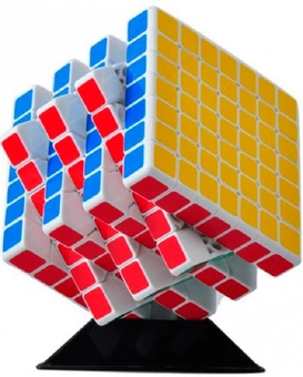  «Игрушка-головоломка ShengShou mini 7x7x7 white (SSMN72)», бренда ShengShou - фото №2 - миниатюра