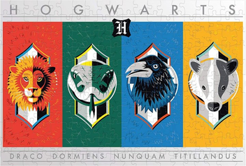 «Пазл Winning Moves Harry Potter House Crests 500 елементів (WM00369-ML1-6)», бренда Winning Moves - фото №3 - миниатюра