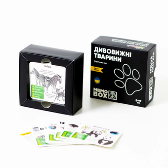  «Настільна гра JoyBand MemoBox Delux Дивовижні тварини (MBD106)», бренда JoyBand - фото №2 - миниатюра