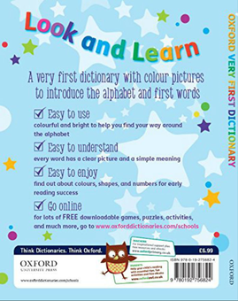 Паперова книга «Oxford Very First Dictionary», автор Клер Кіртлі - фото №2 - мініатюра
