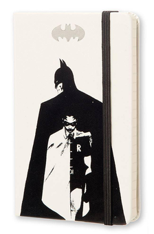  «Карманная записная книжка Moleskine Batman Белая в линию LEBA01MM710 (805-22-0440-091-1, LEBA01MM710)», бренда Moleskine - фото №1 - миниатюра