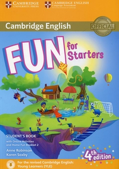 Бумажная книга «Fun for Starters. Student's Book with Online Activities with Audio and Home Fun Booklet 2», авторов Энн Робинсон, Карен Саксби - фото №1 - миниатюра