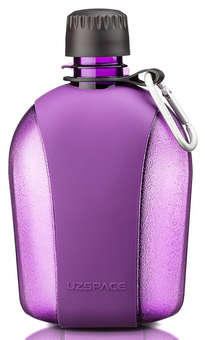  «Фляга Uzspace 950 мл сиреневая (6016purple)», бренда Uzspace - фото №1 - миниатюра