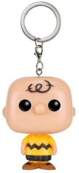  «Брелок Funko POP! Peanuts Чарли Браун (FK9229)», бренда Funko Pop - фото №1 - миниатюра