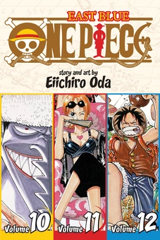 Бумажная книга «One Piece. 3-in-1 Edition. Volume 4», автор Эйитиро Ода - фото №1 - миниатюра