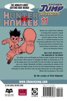 HUNTER×HUNTER Vol.11　封入特典ポスター付き Книга «Hunter x Hunter. Volume 11» – Ёсихиро Тогаси, купить по