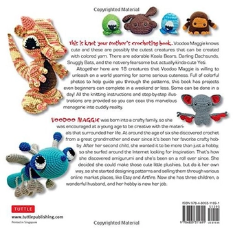 Паперова книга «Voodoo Maggie's Adorable Amigurumi: Cute and Quirky Crocheted Critters», автор Ерін Кларк - фото №2 - мініатюра