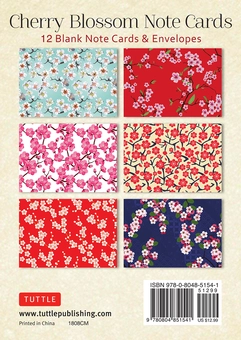 Бумажная книга «Cherry Blossom Note Cards» - фото №2 - миниатюра