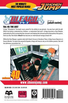 Паперова книга «Bleach. Volume 40», автор Тайто Кубо - фото №2 - мініатюра