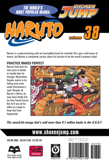 Бумажная книга «Naruto. Volume 38», автор Масаси Кисимото - фото №3 - миниатюра