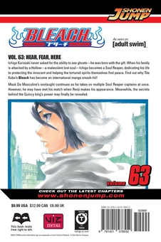 Паперова книга «Bleach. Volume 63», автор Тайто Кубо - фото №2 - мініатюра