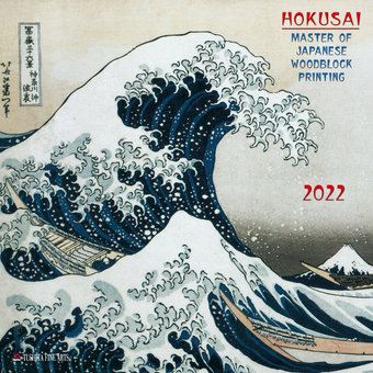 Паперова книга «Календарь на 2022 Hokusai - Japanese Woodblock Printing» - фото №1 - мініатюра
