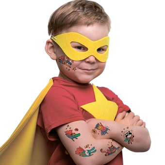 «Временные тату TATTon.me Superhero set», бренда TATTon.me - фото №5 - миниатюра