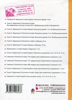 Бумажная книга «Історія України кінця XVIII-XIX ст. Конспекти уроків. 9 клас», авторов Александр Гисем, Александр Мартынюк - фото №3 - миниатюра
