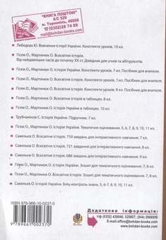 Бумажная книга «Історія України. Конспекти уроків. 8 клас», авторов Александр Гисем, Александр Мартынюк - фото №3 - миниатюра