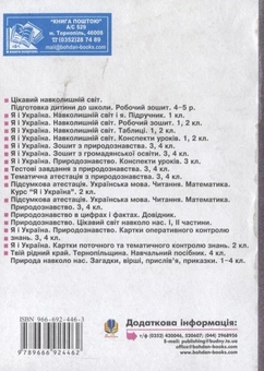 Паперова книга «Уроки з курсу "Я і Україна. Природознавство". 4 клас», авторів Наталя Будна, Світлана Заброцька, Михайло Майхрук - фото №3 - мініатюра