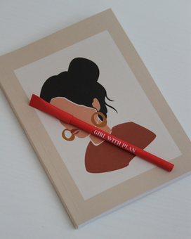 «Эко ручка Your Planner Girl With Plan Красная (planner32)», бренда Your Planner - фото №1 - миниатюра