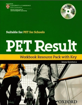 Паперова книга «PET Result. Workbook Resource Pack with key», автор Дженні Квінтана - фото №1 - мініатюра