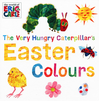 Паперова книга «The Very Hungry Caterpillar's Easter Colours», автор Ерік Карл - фото №1 - мініатюра