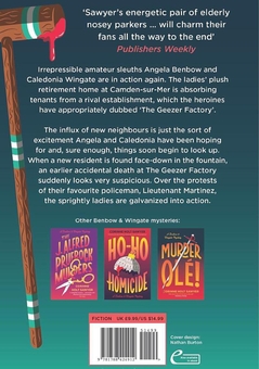 Бумажная книга «The Geezer Factory Murders», автор Коринна Холт Сойер - фото №2 - миниатюра