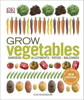 Бумажная книга «Grow Vegetables», автор Алан Букингем - фото №1 - миниатюра
