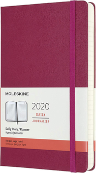  «Ежедневник Moleskine на 2020 год Изысканный розовый (DHD1612DC3Y20)», бренда Moleskine - фото №1 - миниатюра