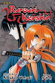 Бумажная книга «Rurouni Kenshin. 3-in-1 Edition. Volume 5», автор Нобухиро Вацуки - фото №1 - миниатюра