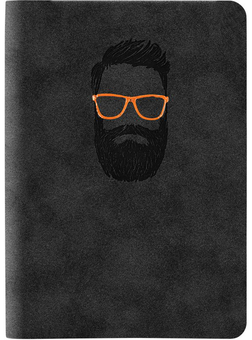  «Книга записная Axent Nuba Strong A6+ Черная (8603-01-a)», бренда Axent - фото №1 - миниатюра