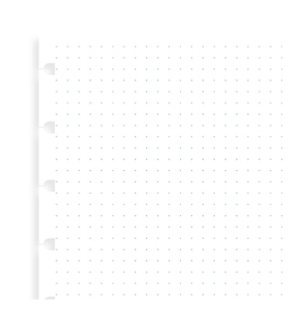 «Бумага для блокнота Filofax A5 в точку (152016)», бренда Filofax - фото №1 - миниатюра