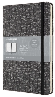 «Блокнот Moleskine Blend Серая канва в линию (LCBD05QP060B)», бренда Moleskine - фото №1 - миниатюра