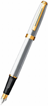 «Перова ручка Sheaffer Prelude WW10 Brushed Chrome (Sh342004-10К)», бренду Sheaffer - фото №1 - мініатюра