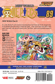 Паперова книга «One Piece. Volume 89», автор Еїтіро Ода - фото №2 - мініатюра