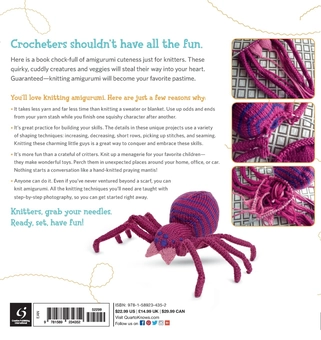 Бумажная книга «Amigurumi Knits: Patterns for 20 Cute Mini Knits», автор Ханси Сингх - фото №2 - миниатюра