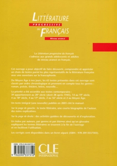 Бумажная книга «Littérature Progressive du français - Livre de l'élève», автор Николь Блондель - фото №2 - миниатюра