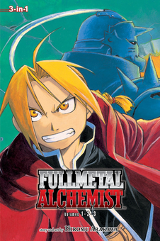 Паперова книга «Fullmetal Alchemist. 3-in-1 Edition. Volume 1 », автор Хірому Аракава - фото №1 - мініатюра