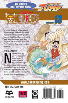 Паперова книга «One Piece. Volume 13», автор Еїтіро Ода - фото №2 - мініатюра