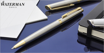  «Шариковая ручка Waterman Hemisphere Stainless Steel GT (22 010)», бренда Waterman - фото №4 - миниатюра