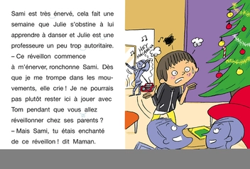 Бумажная книга «Sami et Julie CE1 Le réveillon de Sami et Julie» - фото №2 - миниатюра