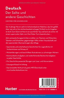 Паперова книга «Der Salto und andere Geschichten + MP3», автор Леонард Тома - фото №2 - мініатюра