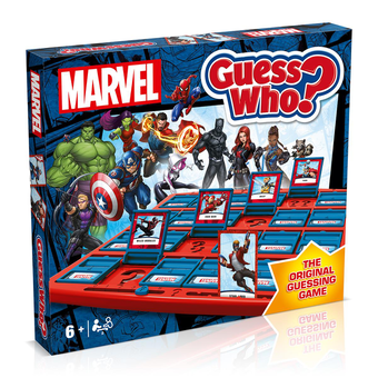  «Настільна гра Winning Moves Marvel Guess Who Guessing Game», бренда Winning Moves - фото №1 - миниатюра