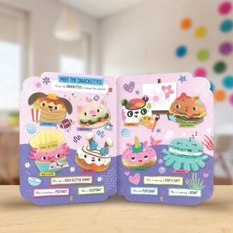 Паперова книга «Snackette Friends», автор Александра Робінсон - фото №3 - мініатюра