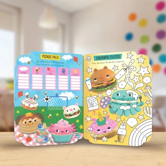 Паперова книга «Snackette Friends», автор Александра Робінсон - фото №4 - мініатюра
