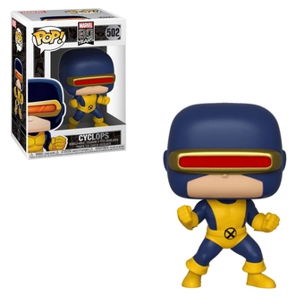  «Коллекционная фигурка Funko POP! Marvel 80th First Appearance Cyclops (40714)», бренда Funko Pop - фото №3 - миниатюра