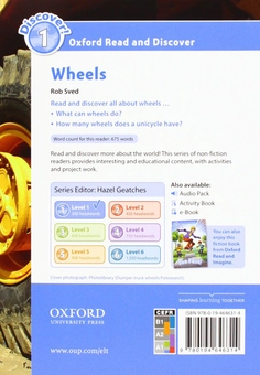 Бумажная книга « Oxford Read and Discover Level 1. Wheels Audio Pack», автор Роб Свед - фото №2 - миниатюра