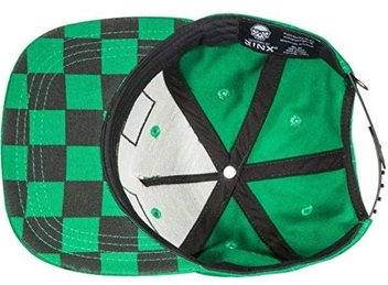  «Бейсболка JINX Minecraft Creeper Mob Hat Applique (JINX-7613)», бренда JINX - фото №3 - миниатюра