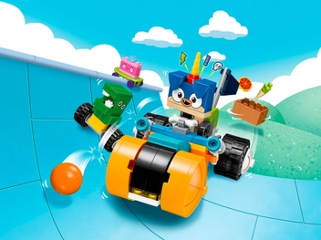  «Конструктор LEGO Unikitty Велосипед принца Паппікорна 101 деталь (41452)», бренду LEGO - фото №4 - мініатюра