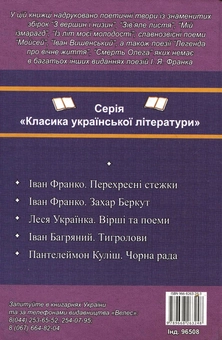Паперова книга «Іван Франко. Поетичні твори», автор Іван Франко - фото №3 - мініатюра