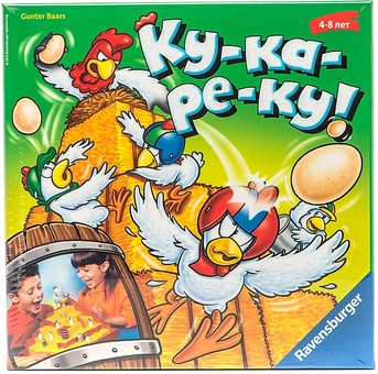 «Настольная игра Ravensburger Ку-Ка-Ре-Ку! (211043)», бренда Ravensburger - фото №1 - миниатюра